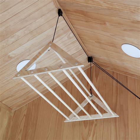 ceiling mount drying rack